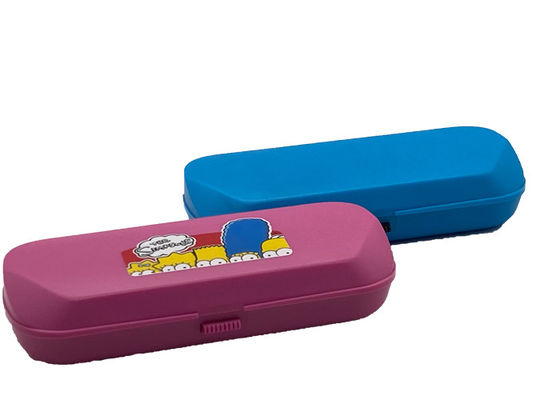 Custom Logo Plastic Eyewear Box With  Embossed Logo