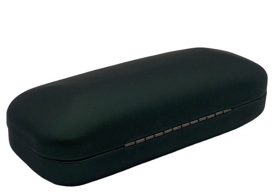 Leather Metal Eyeglass Case Custom Logo Printing