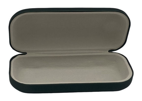 Leather Metal Eyeglass Case Custom Logo Printing