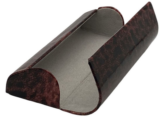 Leopard Grain Cute Spectacle Case Luxury Packaging Box For Glasses