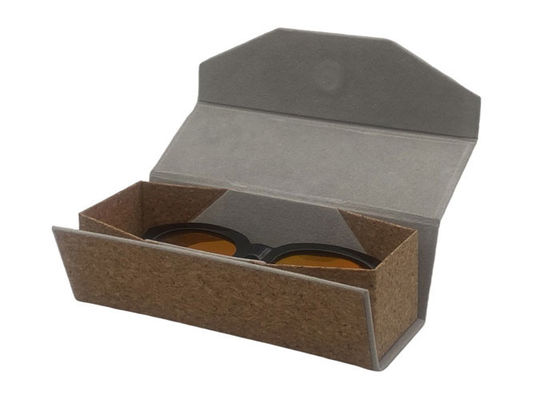 Kraft Paper Floral Hardshell Foldable Sunglasses Case